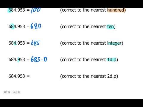 Ch.2 Approximate Values Tutorial for Beginners 四捨五入教學 | Rounding Numbers Explained