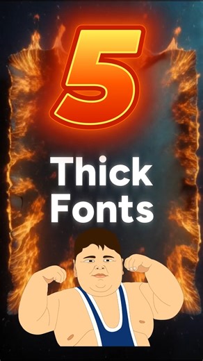 Stop using thin fonts! ❌ If your text is hard to read, people will scroll right past your videos. In this video, I’m breaking down 5 bold, thick fonts that will make your captions pop and keep your audience watching. Whether you’re a content creator or a graphic designer, these are essential for your toolkit. 🛠️ 🔗 Want these fonts? I’ve made it easy for you. Grab the download link in my Bio! ; ; ; ; ; #GraphicDesign ,#fonts #VideoEditing #contentcreatortips #Typography #boldfontstyle #EditingH