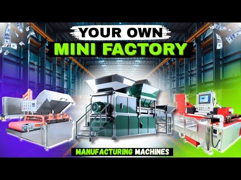 Business Machines for Mini Production | 13 Profitable Manufacturing Ideas