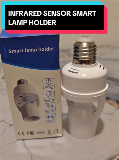 Infrared Motion Sensor Lamp Holder for Smart Lighting