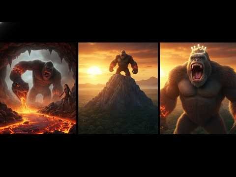 Kong vs Pytho: The Fiery Battle That Established the King of the Jungle – Epic Victory