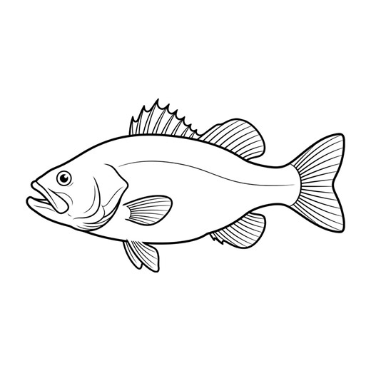Fish Svg, Fish Outline Svg, Fish Template, Tropical Fish Svg, Minimal Fish Clipart, Fish Silhouette, Fish Vector, Instant Download - Etsy