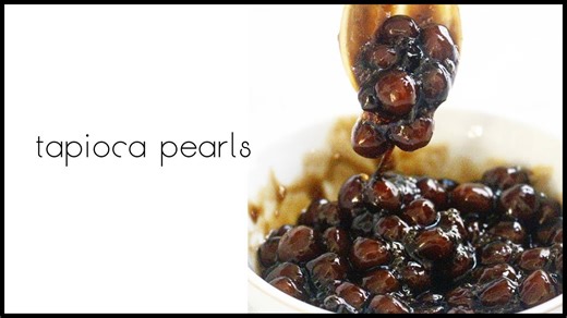 Easy Homemade Brown Sugar Tapioca Pearls for Boba at Home