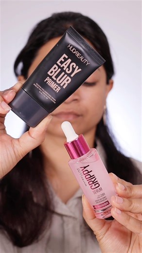 Huda Beauty Easy Blur vs Maybelline Grippy Primer
