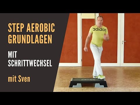 Step Aerobic - Grundschritte mit Schrittwechsel
