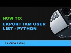 List all IAM Users with Python