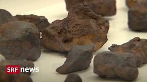 Meteoriten-Grossfund in Bern zu sehen