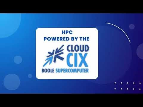High Performance Computing (HPC) on the Boole Supercomputer.
