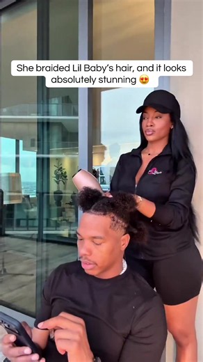 Lil Baby's Hair Braided: Stunning Hairstyle by Stylist