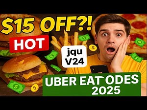 Uber Eats Working Promo Codes 2025 | $15 OFF, 10% OFF, & More 💸 (Real, Tested Codes!)
