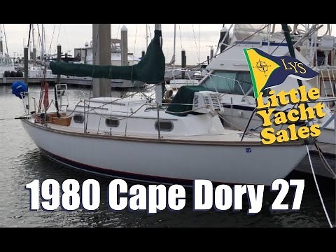 SOLD!! 1980 Cape Dory 27 sailboat for sale at Little Yacht Sales, Kemah Texas
