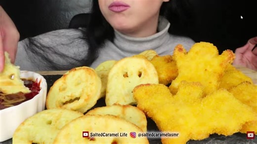 【精简版 无吞咽】SALTEDCARAMEL 万圣节鸡块和薯条