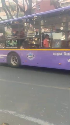 MTC New Purple Bus Route Number 1 #localtrekker #chennaibus #mtcbus #busvideo