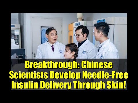 Breakthrough: Chinese Scientists Develop Needle-Free Insulin Delivery Through Skin!