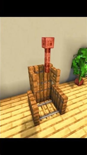 Electric chair in minecraft to troll your friends #minecraft