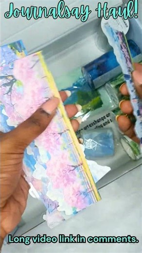 ✨ Journalsay Haul Sneak Peek 🌿 #scrapbooking #artjournal #journaling