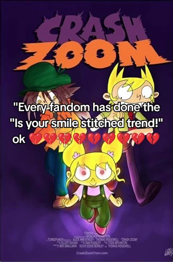 Yeahhh:))) #fyp #multifandom #isyoursmilestitchedtrend #imsolame #fypシ | Is Your Smile Stitched Trend