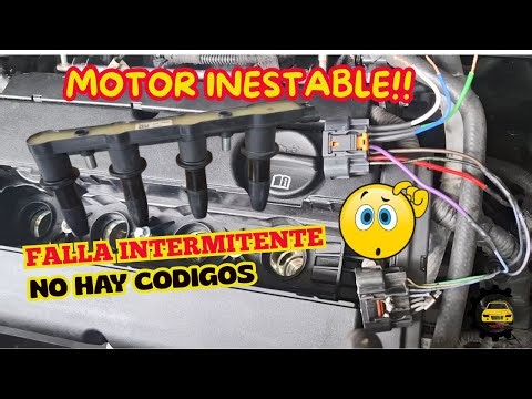 MOTOR INESTABLE - TRAQUETEA - PIERDE FUERZA - Y NO HAY CODIGOS DE FALLA - CHEVROLET TRACKER 1.8L