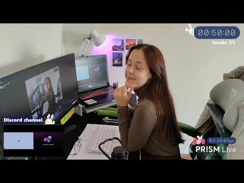 (09/04/2026) | Study with me 👩‍🔬 | 5 Hrs 🤎 | Blue noise 🔊 | Técnica Pomodoro 50/10 📚