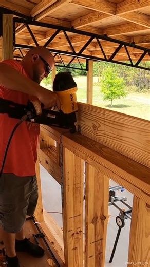 Pole Barn House Ceiling Joist Install #polebarn #polebarnhouse #Ceilingjoists #ceiling | The Kelley's country life