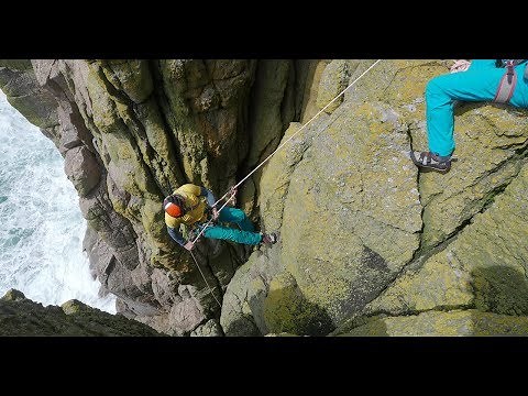 Sea-cliff climbing essentials 3: Abseil, retreat and escape