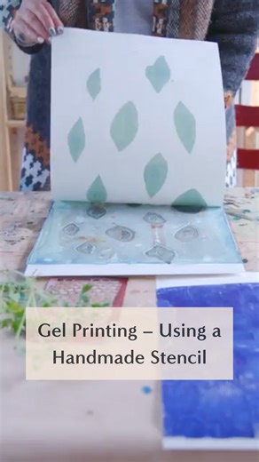 Laura Horn on Instagram: "A perfectly imperfect gel print 🎨 I’m using fluid acrylic paint and a basic leaf stencil I cut from Yupo paper with a craft knife. Nothing fancy, but with a few layers it turns into a really interesting abstract nature print. ⠀⠀⠀⠀⠀⠀⠀⠀⠀ I usually incorporate these kinds of prints into my mixed media abstract pieces or use them as collage elements in my sketchbooks. ⠀⠀⠀⠀⠀⠀⠀⠀⠀ Some of you asked about a gel printing class, I don’t have one currently. My approach is very lo