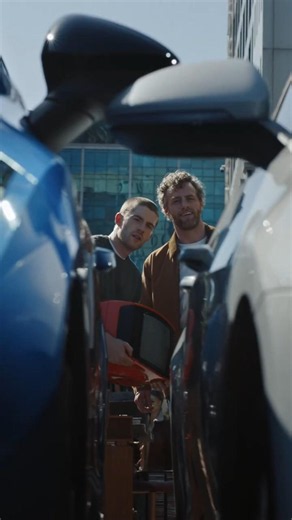 Stuck in a tight parking space? Just tell your car to back out with your phone! #Volkswagen #IDPolo