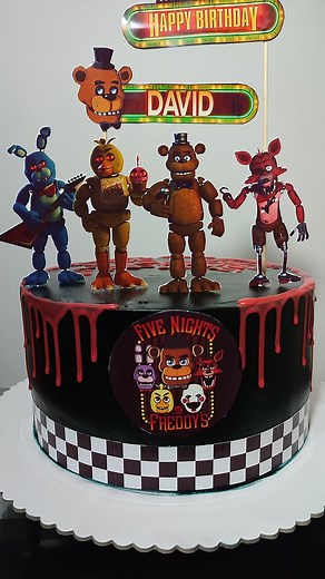 Five Nights at Freddy's Cake Ideas and Inspiration