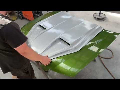 Ford bonnet scoop on a Holden, will it look good? #subscribe #fibreglass