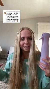 Beach Waves Hairstyle Hack #fok #hairstyles #amazonfinds