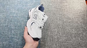 十年实力档口 nb新百伦MR530系列复古老爹风网布跑步休闲运动鞋“白银夜蓝黑”哪里买靠谱莆田鞋