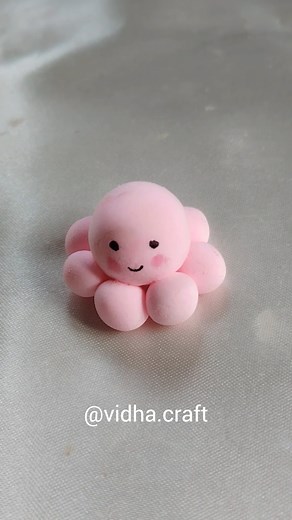 How to make Octopus using Clay #shorts