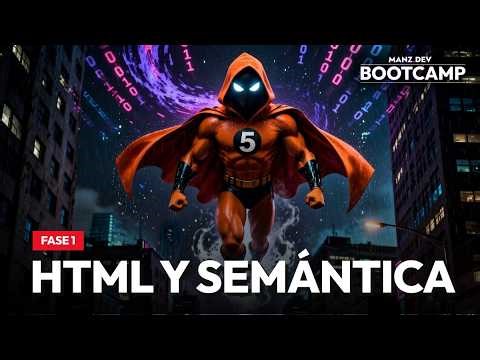 Día 5 📙 HTML ¿Lenguaje de programación? - BOOTCAMP gratuito Desarrollo web ManzDev 2026