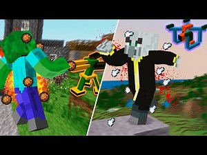 Minecraft pero con TORRETAS y DRONES DE COMBATE | K-Turrets mod 1.19.2