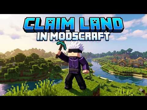 HOW TO CLAIM LAND IN MODSCRAFT🪓