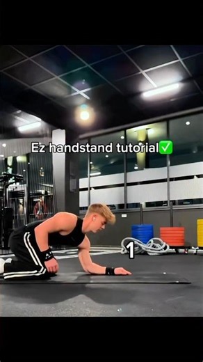 Easy Handstand challenge Accepted💪💯 #shorts