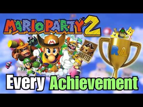 I Got EVERY ACHIEVEMENT In Mario Party 2! | Retro Achievements