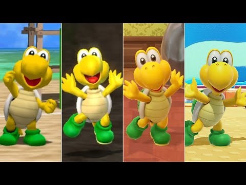 Evolution Of Koopa Troopa In Mario Party Games [2002-2024] (Playable)