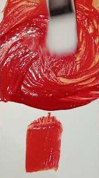 yellow and red color mixing.what a result come #colormixingmagic #colorblending #color #art