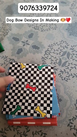 Dog Bowtie in Making🐶How to make Dog Bow#Dogbow#Dogbowtie#Dogclothes#Dogdress#meesho#Shorts#ytshorts