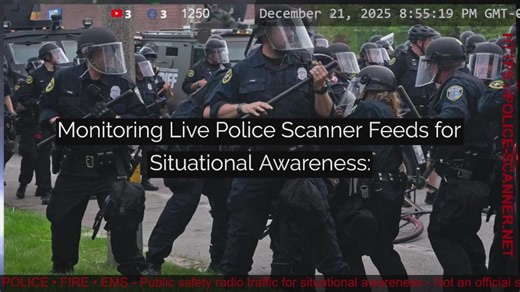 Live public safety scanner audio for Milwaukee. Monitoring police, fire, and EMS radio traffic during overnight hours for situational awareness. Audio is from publicly available radio channels. This is not an official source. For emergencies, call 911. | Milwaukee Live Police Scanner