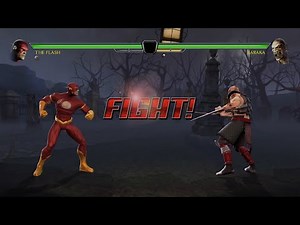 THE FLASH vs Mortal Kombat | MK vs DC Universe (Arcade Playthrough)