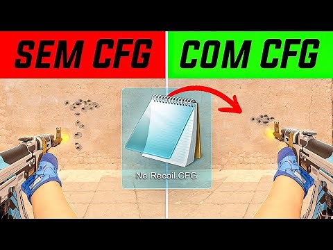 Descoberta CFG de NO RECOIL para SPRAY perfeito no CS 2 com comandos de console (cheat legalizado)