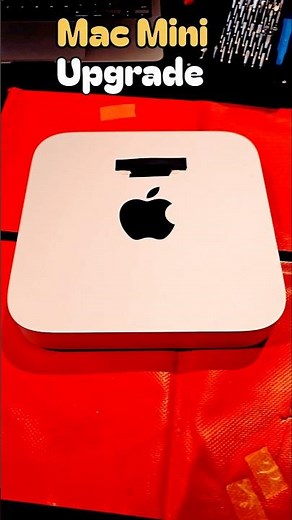 Upgrading an Apple MAC Mini - How to remove logic board