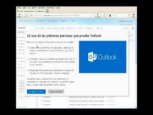 Como Actualizar El Correo Hotmail A Outlook