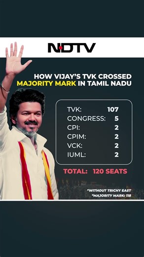 Vijay TVK News | How Vijay Crossed The Majority Mark In Tamil Nadu