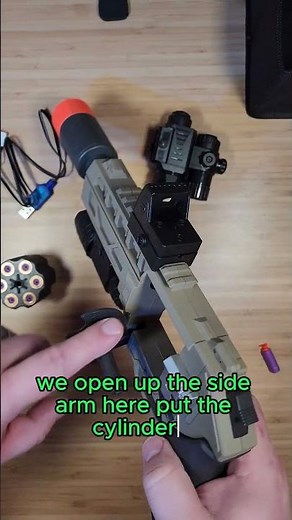 Full Auto Nerf Revolver