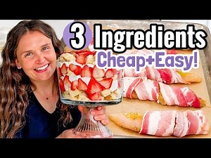 You Only Need 3 Ingredients… 10 EASY Recipes to Try | Julia Pacheco