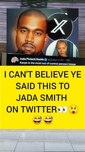 Kanye's BIZARRE Reply to Jada Pinkett Smith "Rapunzel, Rapunzel..."#kanyewest#shorts #viral #rap