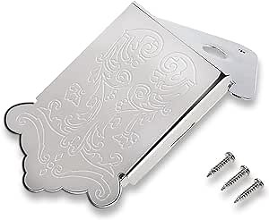 Bnineteenteam Mandolin Tailpiece Mandolin Metal Tailpiece Replacement Tailpiece Part with Screws